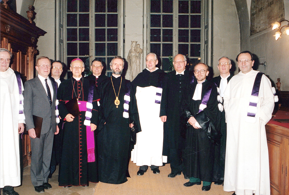 Honoris Causa - Institut Catholique, Paris, March 23, 1990