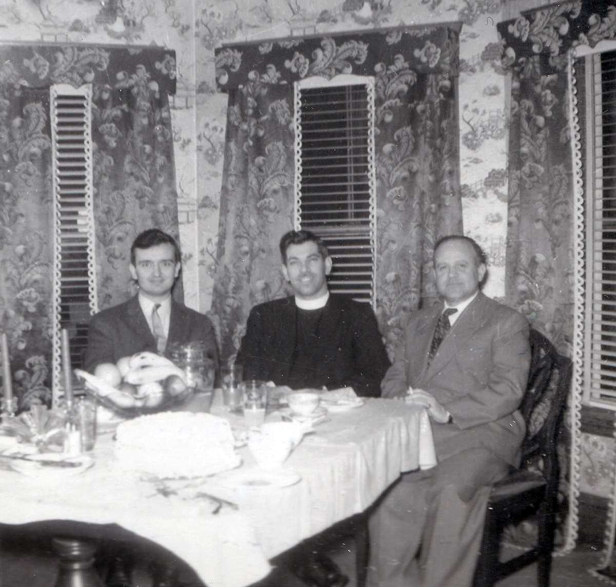 John Zizioulas with friends