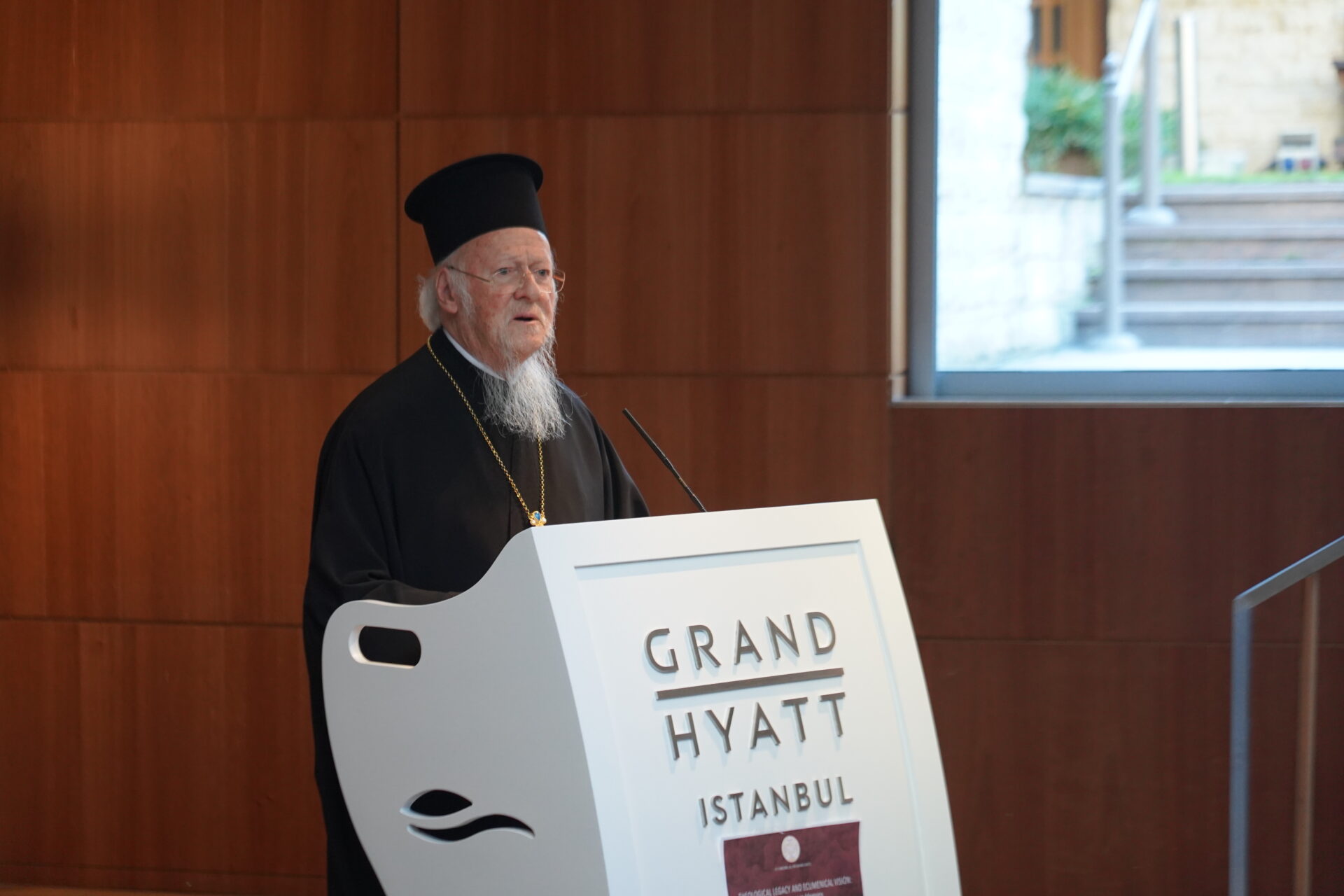 The Ecumenical Patriarch at the International Conference on the contribution of Metropolitan John of Pergamon The Ecumenical Patriarch at the International Conference on the contribution of Metropolitan John of Pergamon