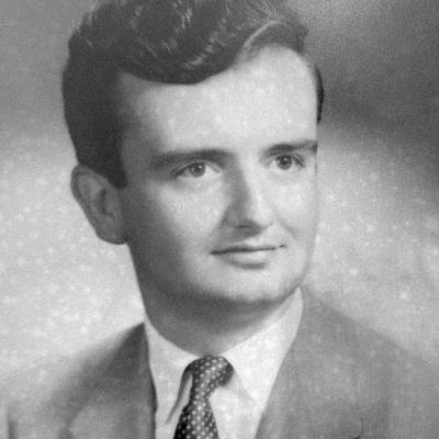 John Zizioulas, student photo, 1960